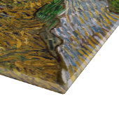 ビンセント・ヴァン・ゴッホ – ヒノキとスターのある道路 カッティングボード (角)