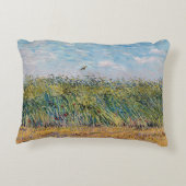 ビンセント・ヴァン・ゴッホ – ヒバリと小麦フィールド アクセントクッション (裏面)