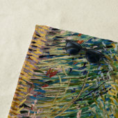 ビンセント・ヴァン・ゴッホ – ヒバリと小麦フィールド ビーチタオル (インサイチュ)