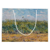 ビンセント・ヴァン・ゴッホ – ヒバリと小麦フィールド ラージペーパーバッグ (裏面)