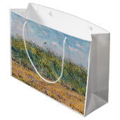 ビンセント・ヴァン・ゴッホ – ヒバリと小麦フィールド ラージペーパーバッグ (裏面アングル)