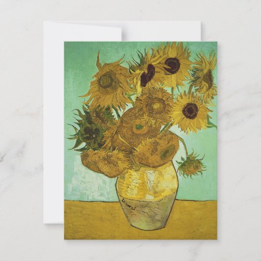 ビンセント・ヴァン・ゴッホ – ヒマワリ (正面)