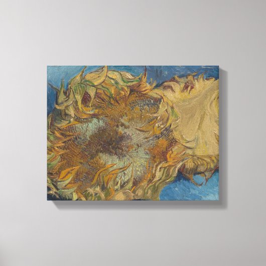 ビンセント・ヴァン・ゴッホ – ヒマワリ キャンバスプリント (正面)