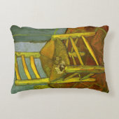 ビンセント・ヴァン・ゴッホ – ビンセントの椅子と彼のパイプ アクセントクッション (正面)