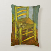 ビンセント・ヴァン・ゴッホ – ビンセントの椅子と彼のパイプ アクセントクッション (裏面(縦))