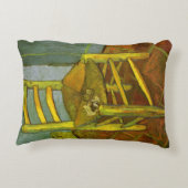 ビンセント・ヴァン・ゴッホ – ビンセントの椅子と彼のパイプ アクセントクッション (裏面)