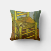 ビンセント・ヴァン・ゴッホ – ビンセントの椅子と彼のパイプ クッション (正面)