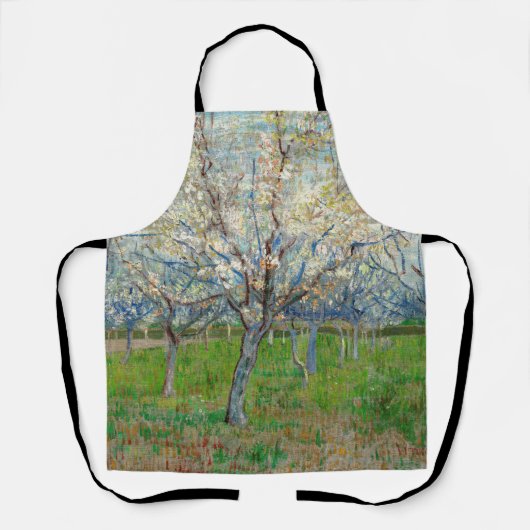 ビンセント・ヴァン・ゴッホ – ピンクオーチャード エプロン (正面)
