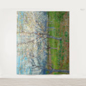 ビンセント・ヴァン・ゴッホ – ピンクオーチャード タペストリー (正面)