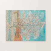 ビンセント・ヴァン・ゴッホ・ピンク・ピーチ・ツリー ジグソーパズル (横)