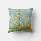ビンセント・ヴァン・ゴッホ – ピンク・ピーチ・ツリーinブロッサム クッション (裏面)