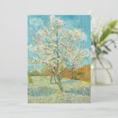ビンセント・ヴァン・ゴッホ – ピンク・ピーチ・ツリーinブロッサム サンキューカード (スタンド正面)