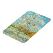 ビンセント・ヴァン・ゴッホ – ピンク・ピーチ・ツリーinブロッサム マグネット (左側)