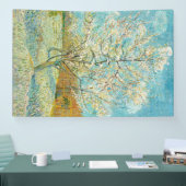 ビンセント・ヴァン・ゴッホ – ピンク・ピーチ・ツリーinブロッサム 横断幕 (トレードショー)