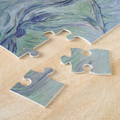 ビンセント・ヴァン・ゴッホ – ファン・ゴッホブルーのセルフポートレート ジグソーパズル (側面)