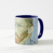 ビンセント・ヴァン・ゴッホ – ファン・ゴッホブルーのセルフポートレート マグカップ (正面右)