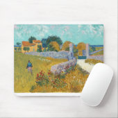 ビンセント・ヴァン・ゴッホ・ファームハウス1888年プロヴァンスに マウスパッド (マウス)