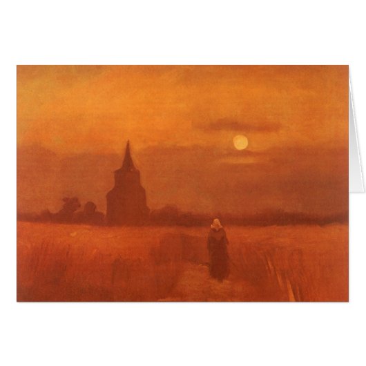 ビンセント・ヴァン・ゴッホ – フィールドの古い塔 (正面横)