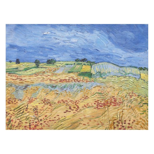 ビンセント・ヴァン・ゴッホ – フィールド/オーヴェース平野 テーブルクロス (正面(横))
