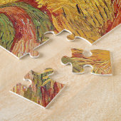 ビンセント・ヴァン・ゴッホ – ブラックカラスと小麦フィールド ジグソーパズル (側面)