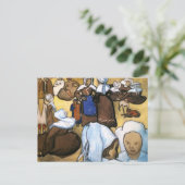 ビンセント・ヴァン・ゴッホ・ブレトン・ウィメンズ ポストカード (スタンド正面)