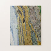 ビンセント・ヴァン・ゴッホ、ブロウマンで囲まれたフィールド ジグソーパズル (縦)