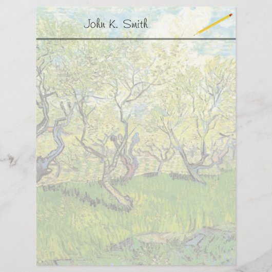 ビンセント・ヴァン・ゴッホ・ブロッサムの果樹園。 (正面)