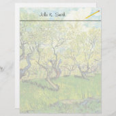 ビンセント・ヴァン・ゴッホ・ブロッサムの果樹園。 (正面/裏面)