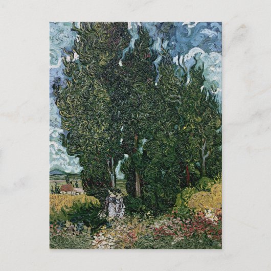 ビンセント・ヴァン・ゴッホ |プレス、c.1889-90 ポストカード (正面)