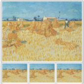 ビンセント・ヴァン・ゴッホ、プロヴァンスのコーン・ハーベスト シール (正面)