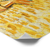 ビンセント・ヴァン・ゴッホ、プロヴァンスのコーン・ハーベスト ポスター (角)