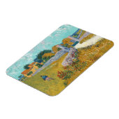 ビンセント・ヴァン・ゴッホ、プロヴァンスのファームハウス マグネット (左側)