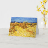 ビンセント・ヴァン・ゴッホ – プロヴァンスの収穫 カード (黄色い花)