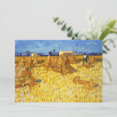 ビンセント・ヴァン・ゴッホ – プロヴァンスの収穫 招待状 (スタンド正面)