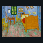 ビンセント・ヴァン・ゴッホ。ベッドルーム。印象主義ヴィンテージ ポスター<br><div class="desc">ビンセント・ヴァン・ゴッホ「ベッドルーム」のポスター。</div>