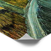 ビンセント・ヴァン・ゴッホ、ベルヴェデーレ・モンマルテを見下ろす ポスター (角)