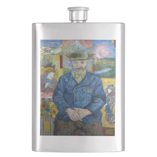 ビンセント・ヴァン・ゴッホ – ペレ・タンギーポートレート フラスク (正面)