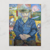 ビンセント・ヴァン・ゴッホ – ペレ・タンギーポートレート ポストカード (正面)