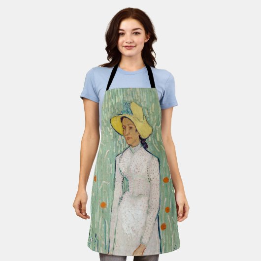 ビンセント・ヴァン・ゴッホ – ホワイトの少女 エプロン (着用した状態)