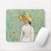 ビンセント・ヴァン・ゴッホ – ホワイトの少女 マウスパッド (マウス)