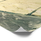 ビンセント・ヴァン・ゴッホ |ボートの着陸ステージ, 1888 ポスター (角)