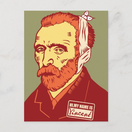 ビンセント・ヴァン・ゴッホ ポストカード (正面)