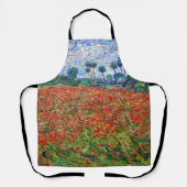 ビンセント・ヴァン・ゴッホ – ポピー・フィールド エプロン (正面)