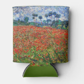 ビンセント・ヴァン・ゴッホ – ポピー・フィールド 缶クーラー (正面)