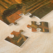 ビンセント・ヴァン・ゴッホ – ポプラの並木道in秋 ジグソーパズル (側面)