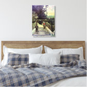 ビンセント・ヴァン・ゴッホ – モンマルトルの坂道 キャンバスプリント (インサイチュ (寝室))