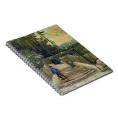 ビンセント・ヴァン・ゴッホ – モンマルトルの坂道 ノートブック (右側)