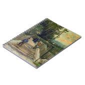 ビンセント・ヴァン・ゴッホ – モンマルトルの坂道 ノートブック (左側)