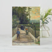 ビンセント・ヴァン・ゴッホ – モンマルトルの坂道 招待状 (スタンド正面)