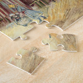 ビンセント・ヴァン・ゴッホ – モンマルトルの通りシーン ジグソーパズル (側面)